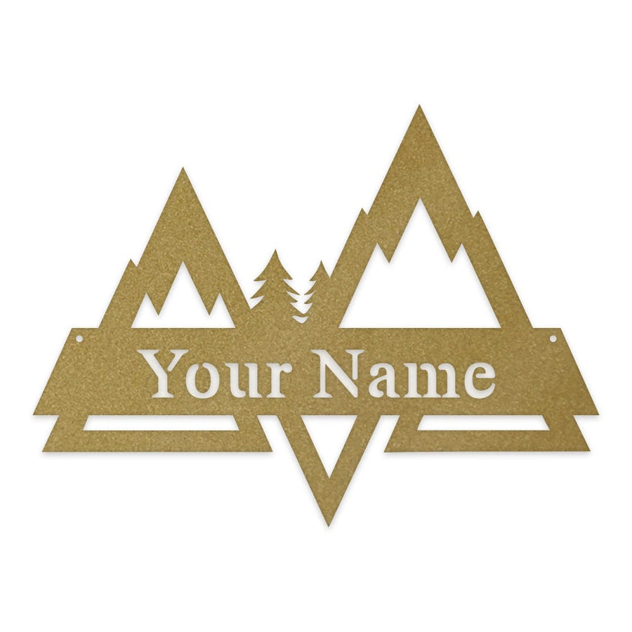 Modern Mountain Monogram