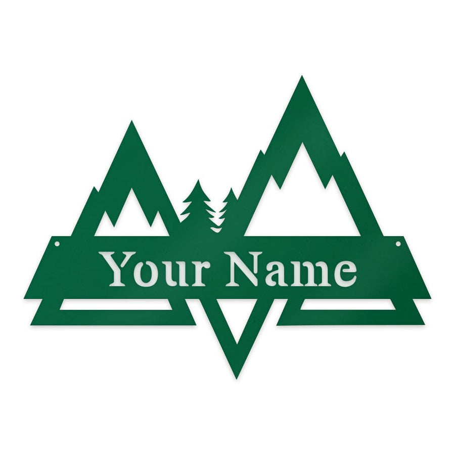 Modern Mountain Monogram