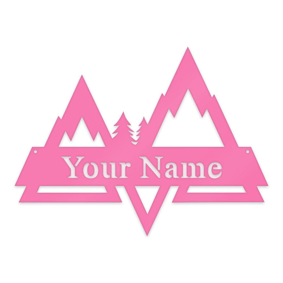 Modern Mountain Monogram