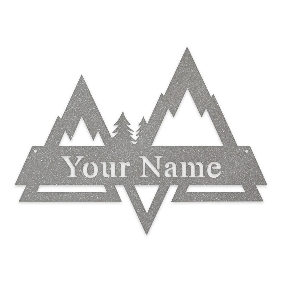 Modern Mountain Monogram