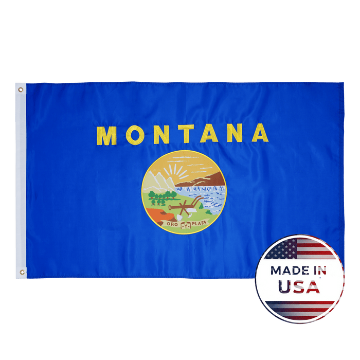 Montana State Flag - 100% Made in USA