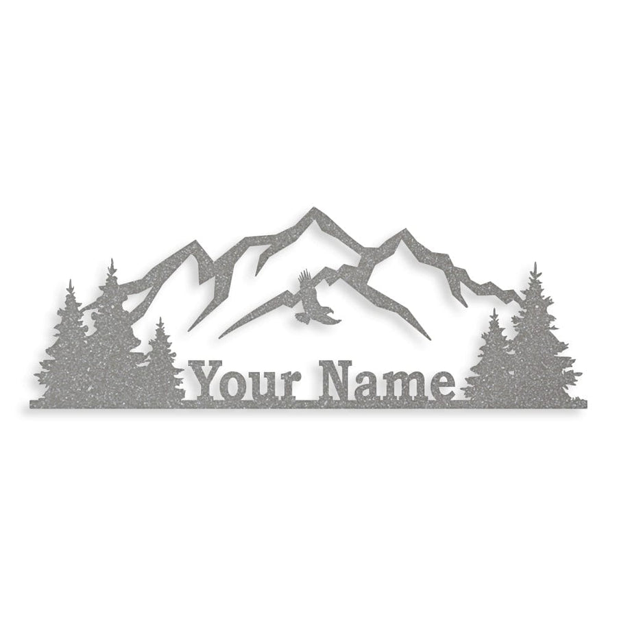 Mountain Range Monogram