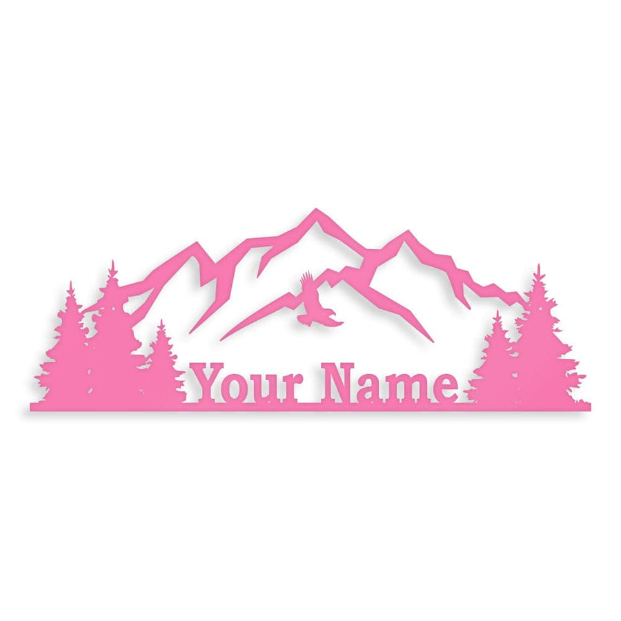 Mountain Range Monogram