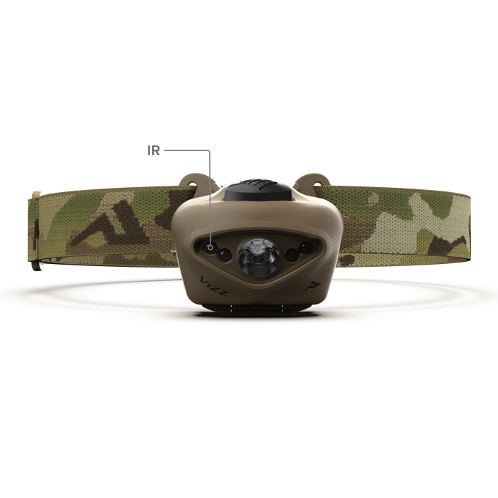 Princeton Tec Vizz Tactical MPLS | 550 Lumens Headlamp | Made in USA