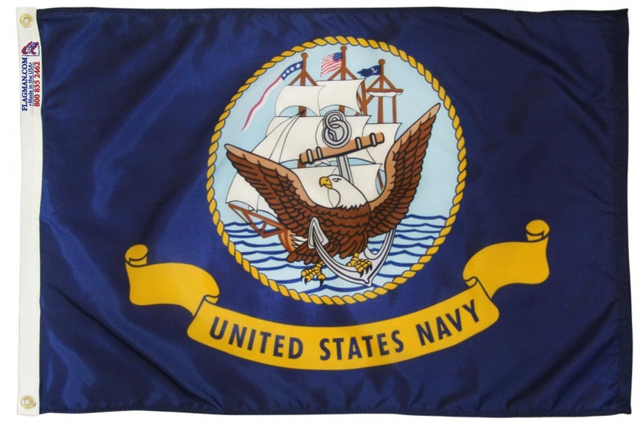 U.S. Navy Outdoor Flag – Made in USA
