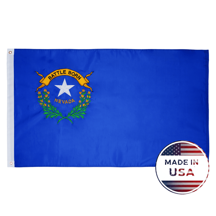 Nevada State Flag - 100% Made in USA