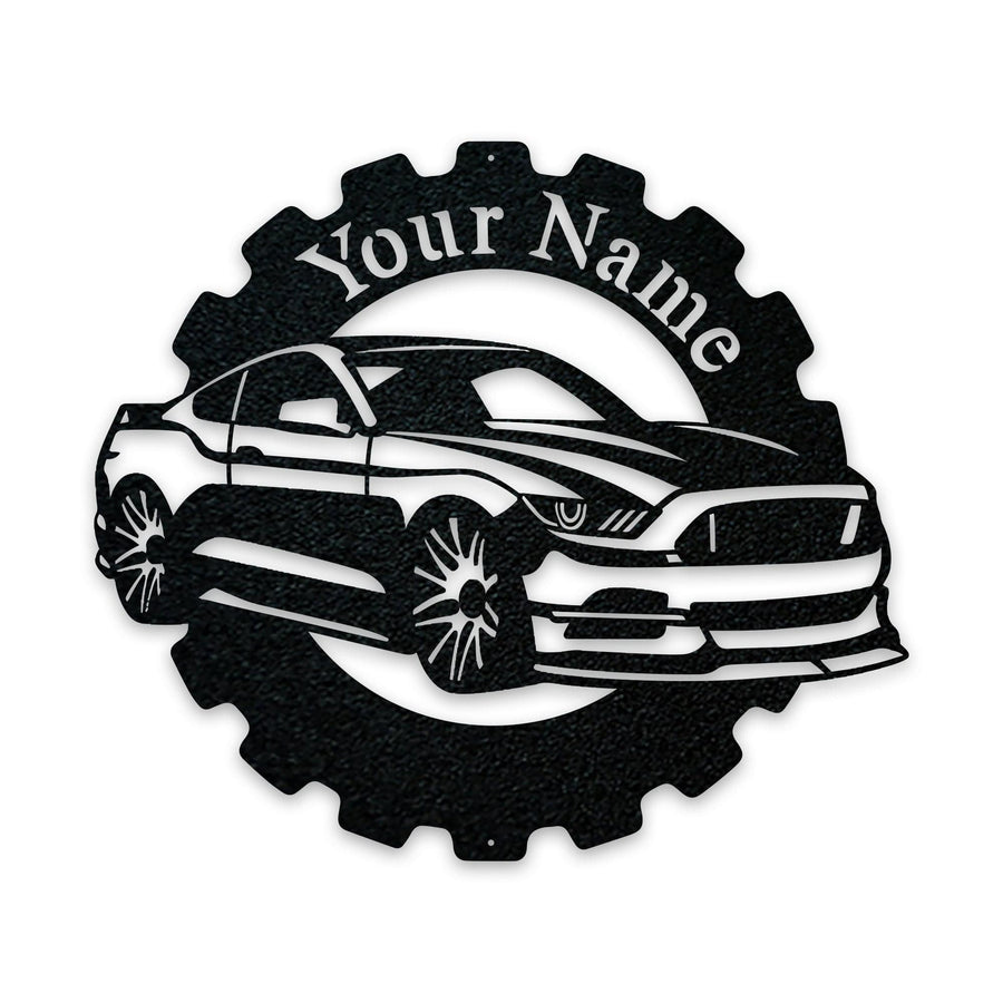 NEW! Mustang Classic Car - Metal Car Collection Sign