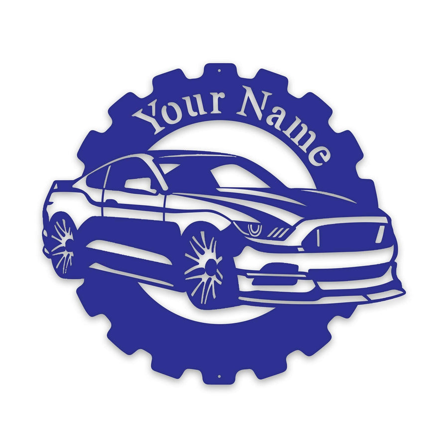 NEW! Mustang Classic Car - Metal Car Collection Sign
