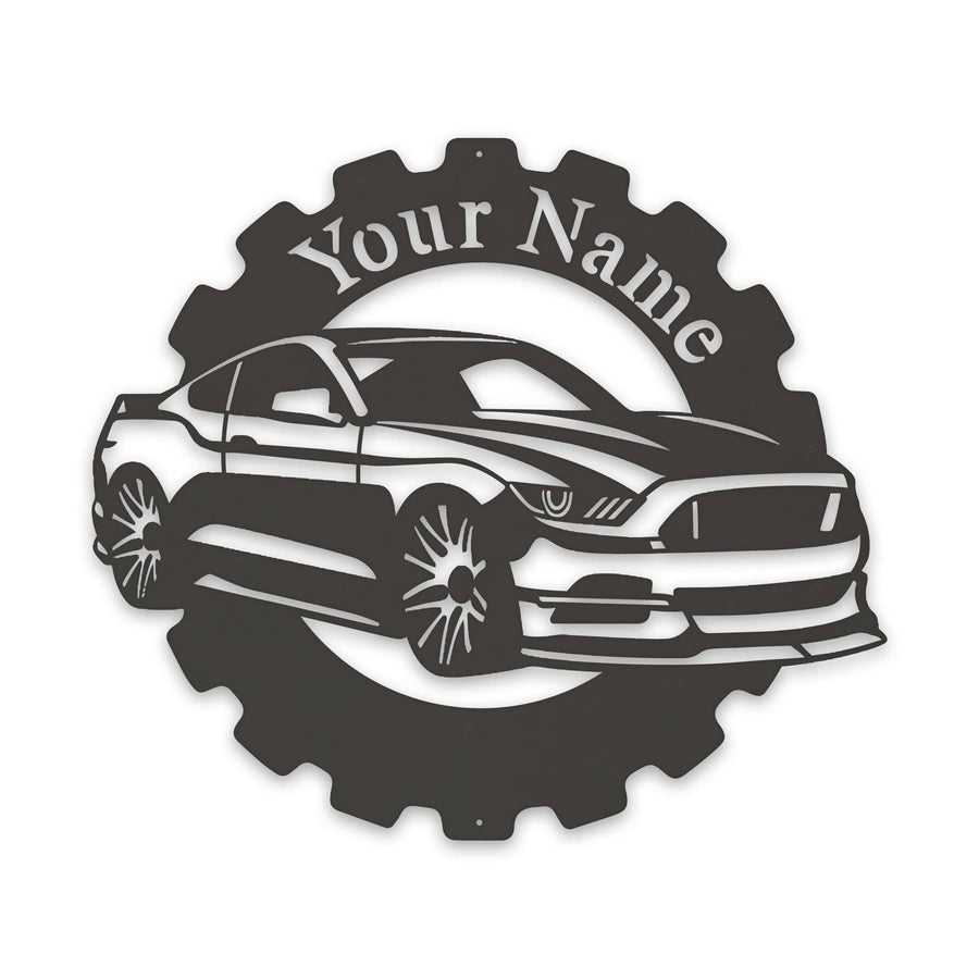 NEW! Mustang Classic Car - Metal Car Collection Sign