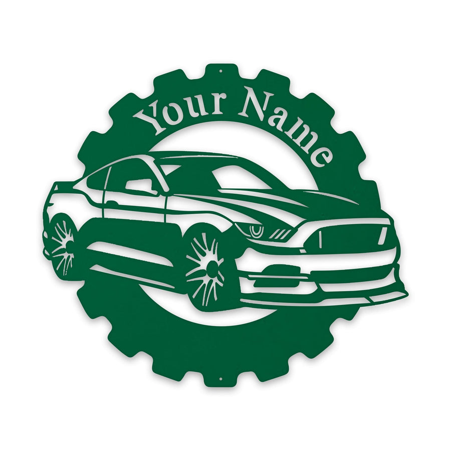 NEW! Mustang Classic Car - Metal Car Collection Sign