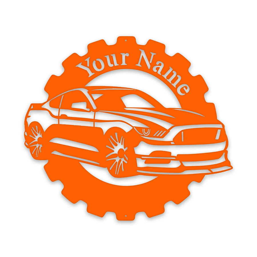 NEW! Mustang Classic Car - Metal Car Collection Sign