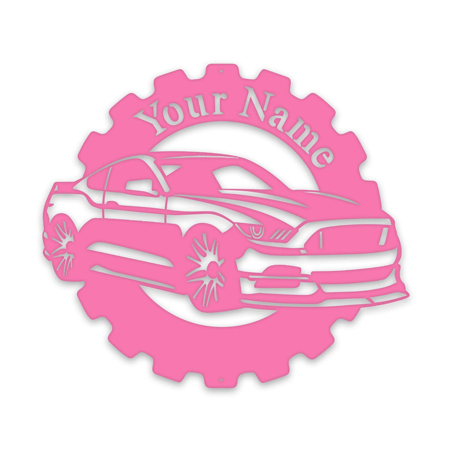 NEW! Mustang Classic Car - Metal Car Collection Sign