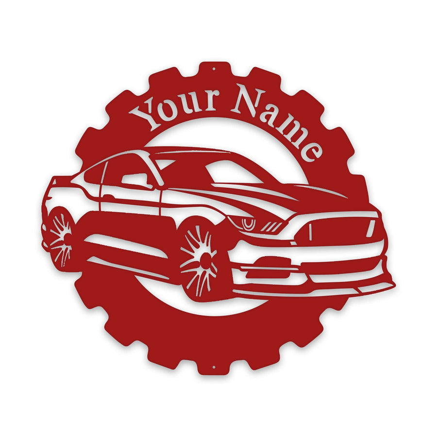 NEW! Mustang Classic Car - Metal Car Collection Sign