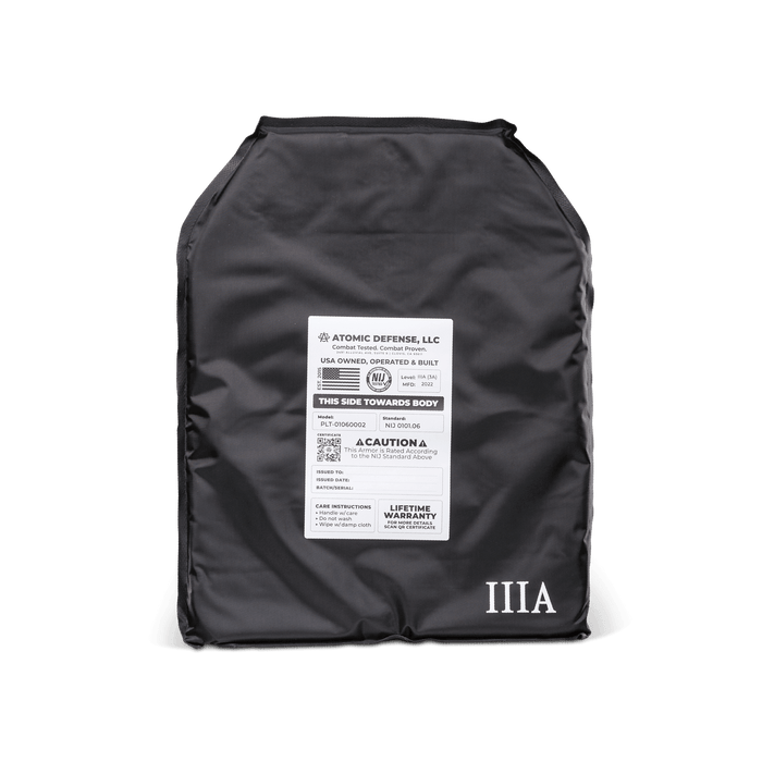 NIJ Level IIIA+ Body Armor Plates | ESAPI | Hard & Soft