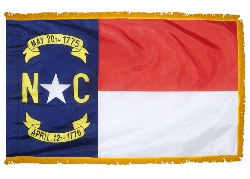 North Carolina Durable Nylon Flag