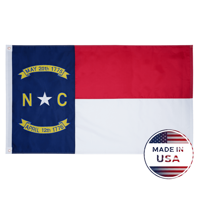 North Carolina State Flag - 100% Made in USA