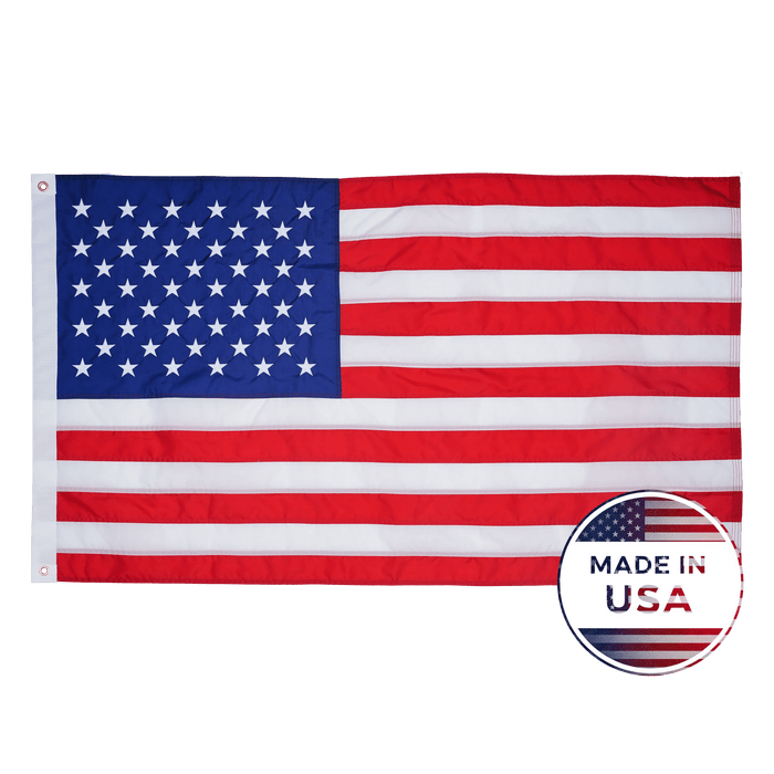 Nylon American Flag - 100% Made in USA