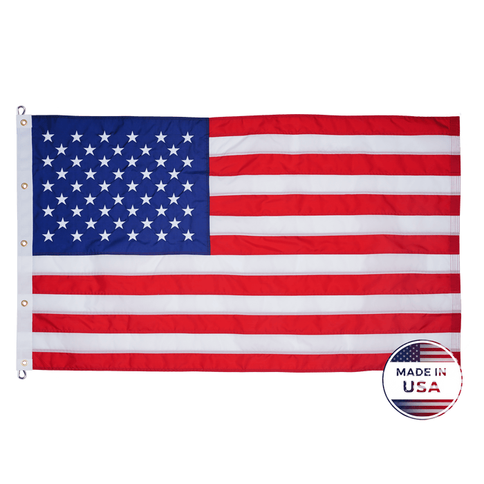 Nylon American Flag - 100% Made in USA