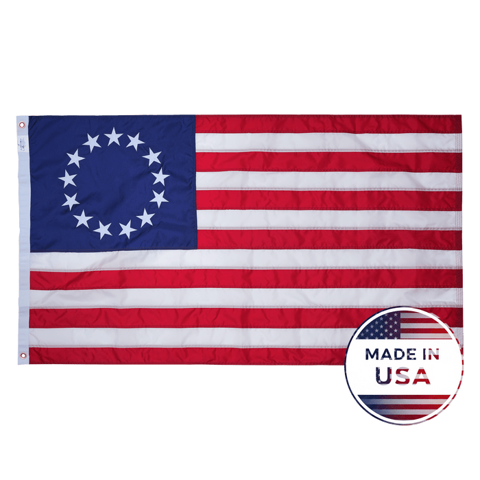 Nylon Betsy Ross Flag - 100% Made in USA