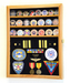 Challenge Coin/Medals/Pins/Badges/Ribbons/Insignia/Buttons Chips Combo Display Case Box, Challenge Coin/Medals/Buttons Chips Combo Display Case Box, The Military Gift Store, American Flag Frames (43)