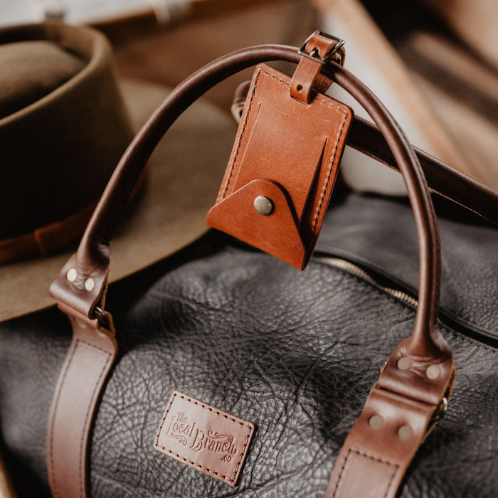 Leather Luggage Tag - USA Made