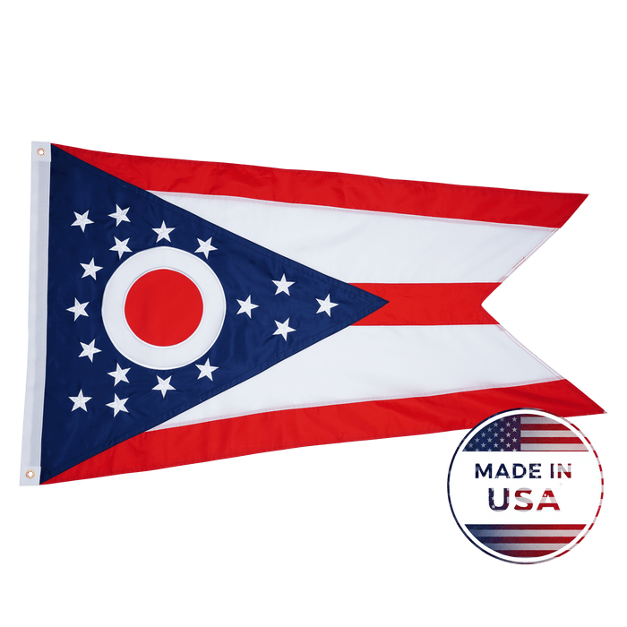 Ohio State Flag - 100% Made in USA