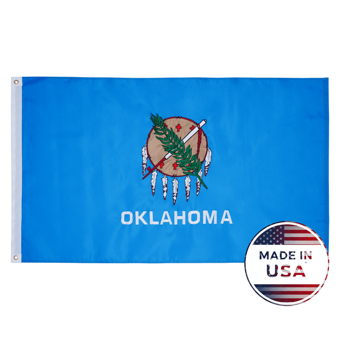 Oklahoma State Flag - 100% Made in USA