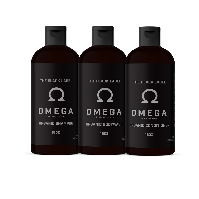 Black Label Shower Set