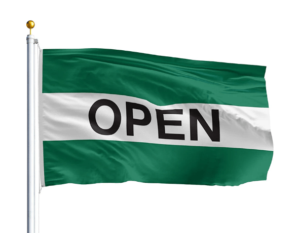 Open Flag