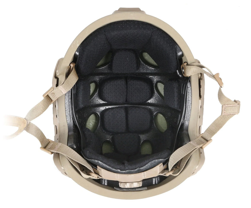 Ops-Core RF1 | w/ MBS Shroud & PowerPath ARC Rail | Protects Against AK-47