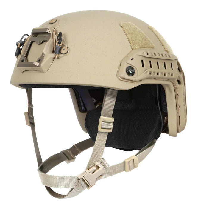 Ops-Core RF1 | w/ MBS Shroud & PowerPath ARC Rail | Protects Against AK-47