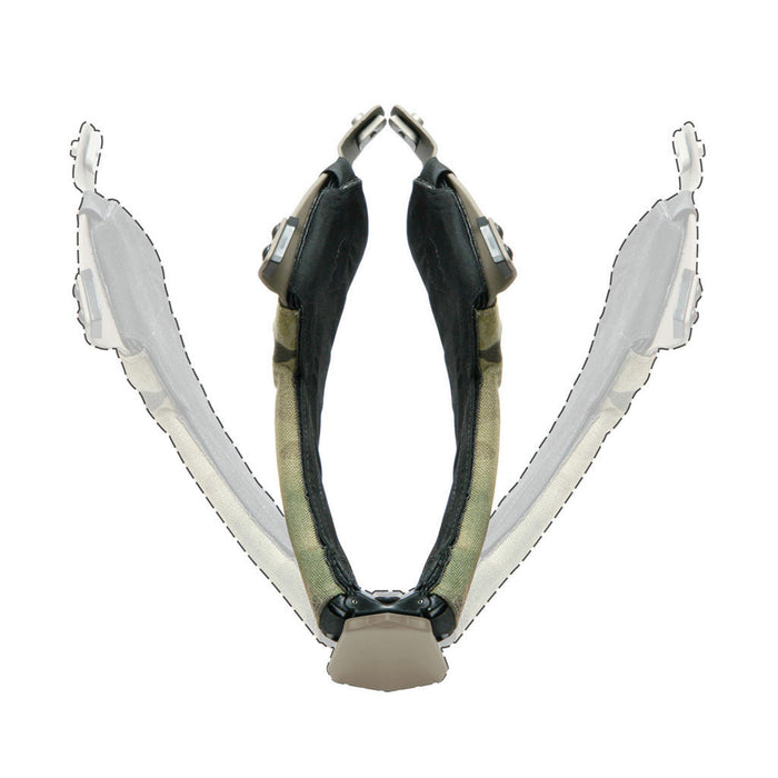 Ops-Core Gunsight Mandible | Fits FAST SF and XP Helmets (Upgraded to Force Mandible)