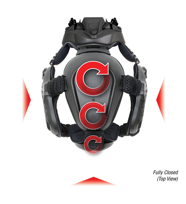 Ops-Core Skull Crusher | Skull Mount System | Black