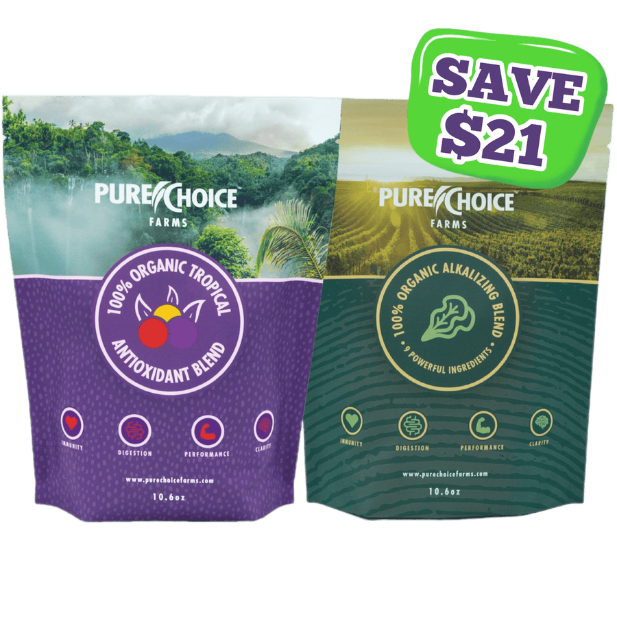 Organic Tropics & Raw Greens Micronutrient Powders