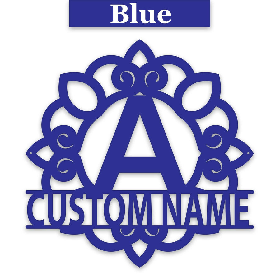 Ornate Border Alphabet Style 1