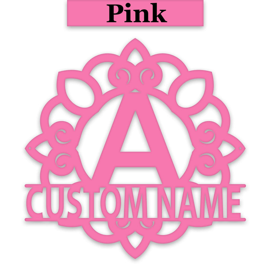 Ornate Border Alphabet Style 1