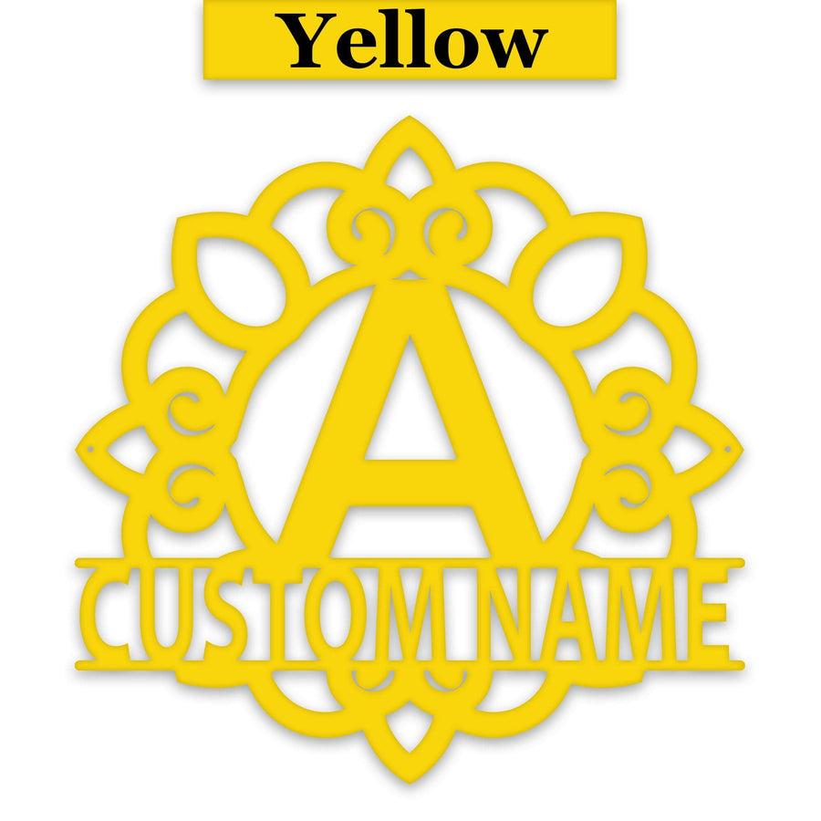 Ornate Border Alphabet Style 1