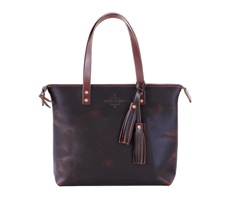 Lifetime Zippered Tote - Lifetime Leather Co