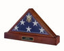 Flag Connections Burial Flag and Pedestal Display Case - The Military Gift Store