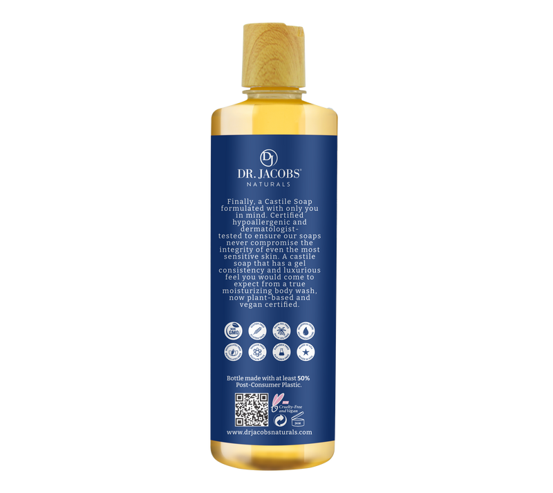 Peppermint Castile Body Wash by Dr. Jacobs Naturals