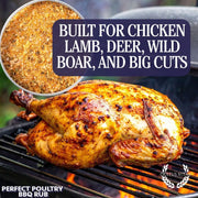 Perfect Poultry BBQ Rub Bougie BBQ Gustus Vitae