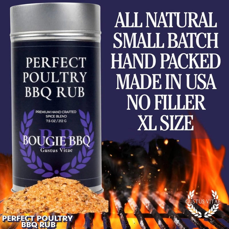 Perfect Poultry BBQ Rub Bougie BBQ Gustus Vitae