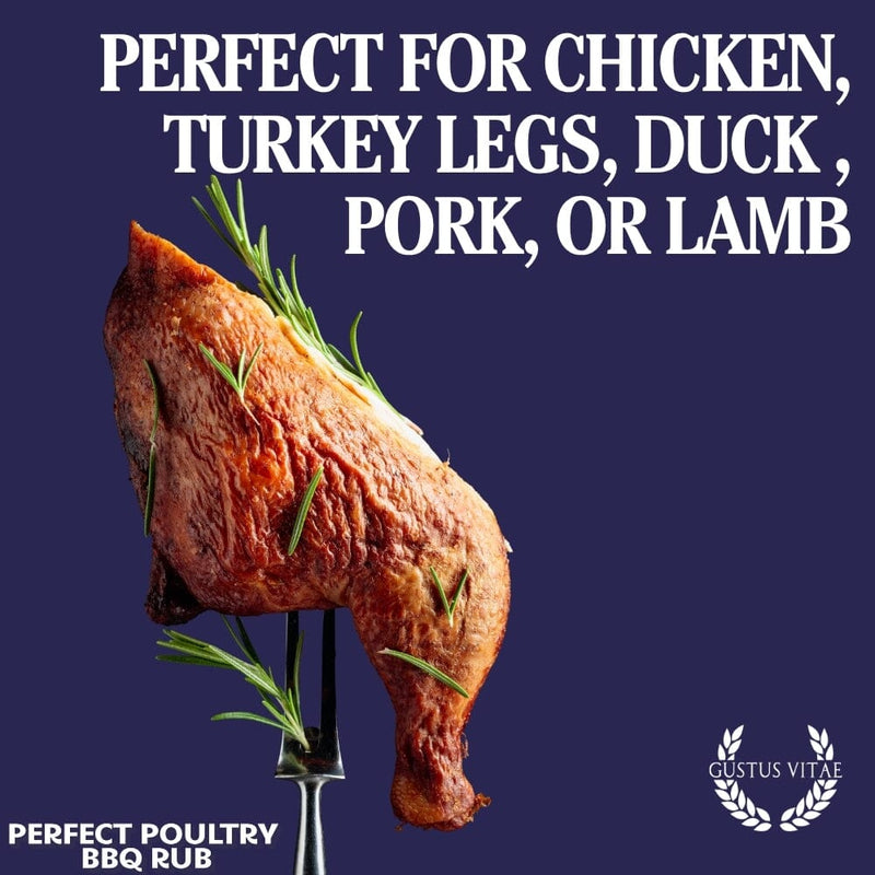Perfect Poultry BBQ Rub Bougie BBQ Gustus Vitae