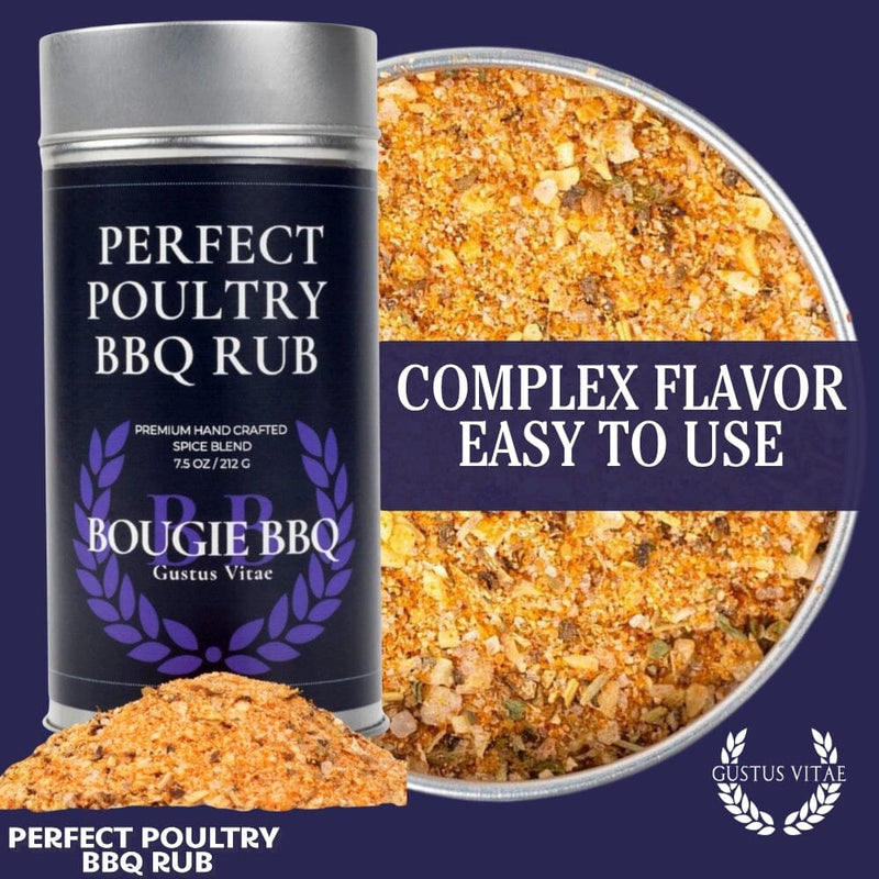 Perfect Poultry BBQ Rub Bougie BBQ Gustus Vitae
