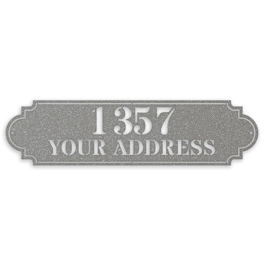 Personalized Horizontal Address Plaque