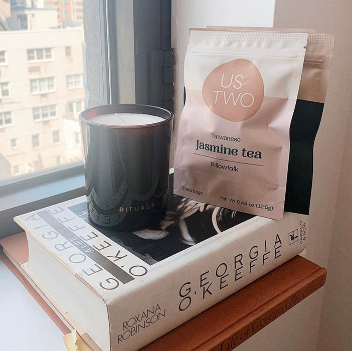 Us Two Tea Pillowtalk: Jasmine Tea - 50 Pouches by Farm2Me