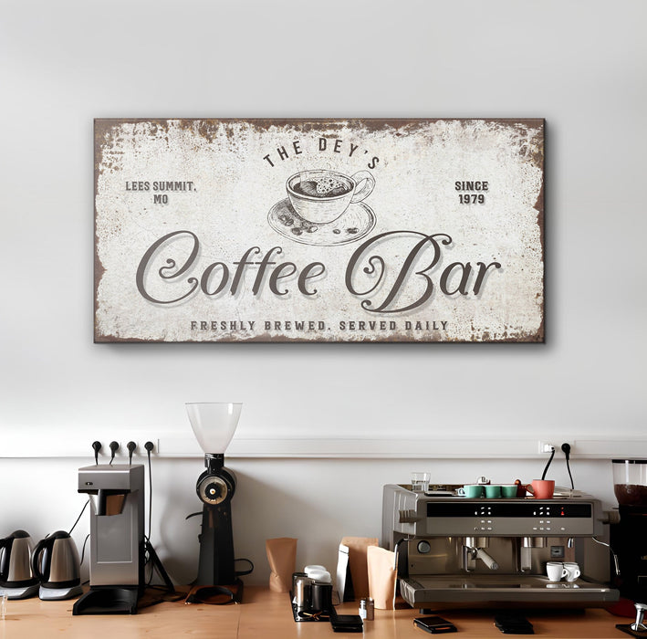 Coffee Bar Sign 1