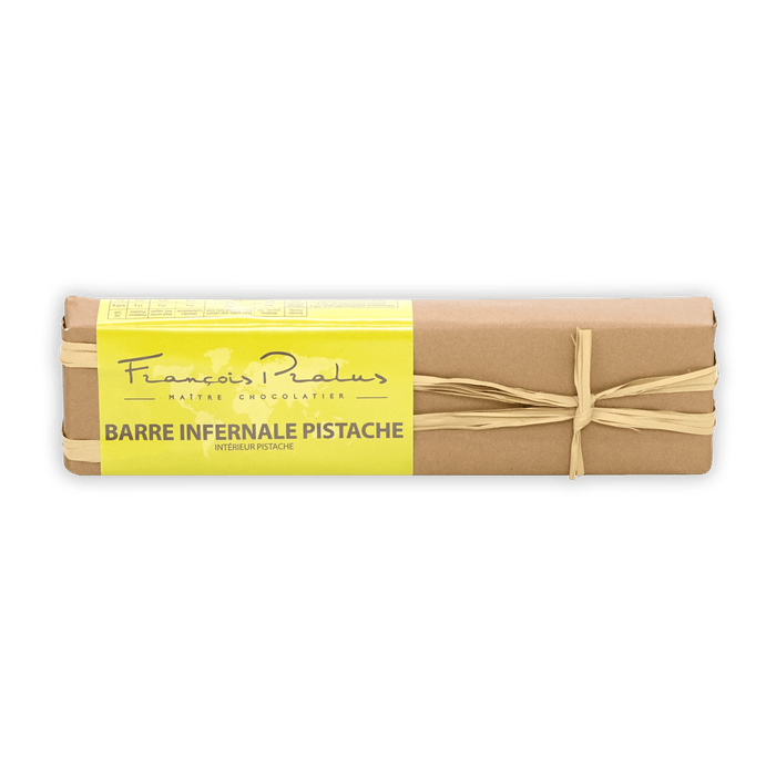 Pralus Infernale Pistache Praline Bar 75% by Farm2Me