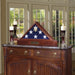 Burial Display case for flag., , The Military Gift Store, Burial Flag Cases
