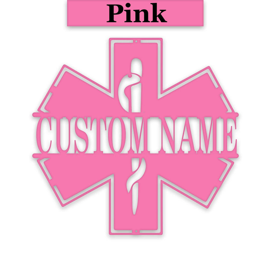 Public Service Personalized EMT Metal Sign